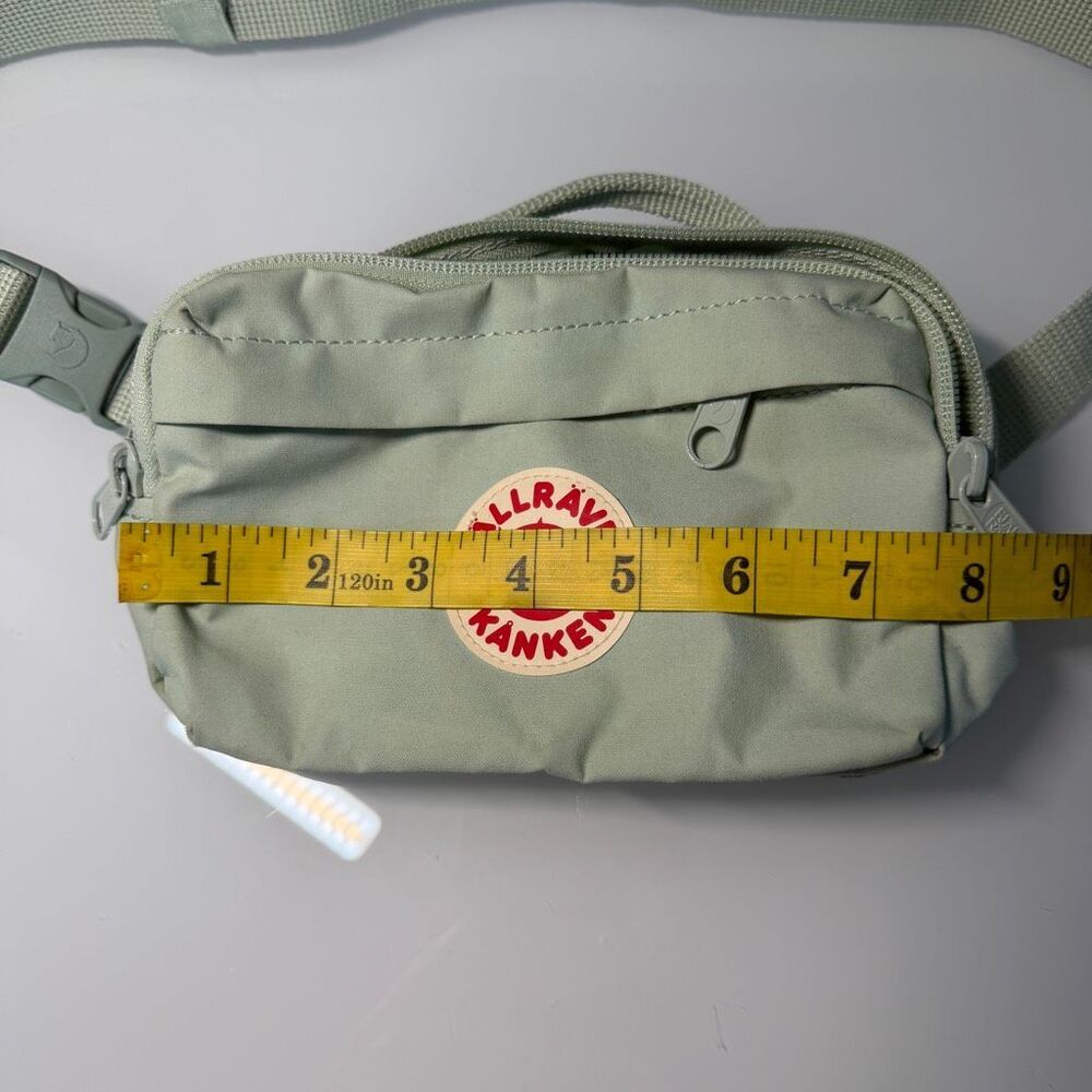 Fjallraven Kanken Light Green Waist Bag Crossbody Fanny Pack Hip Pack One Size - Picture 6 of 7